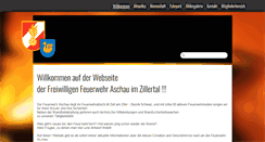 Desktop Screenshot of ff-aschau-zillertal.at